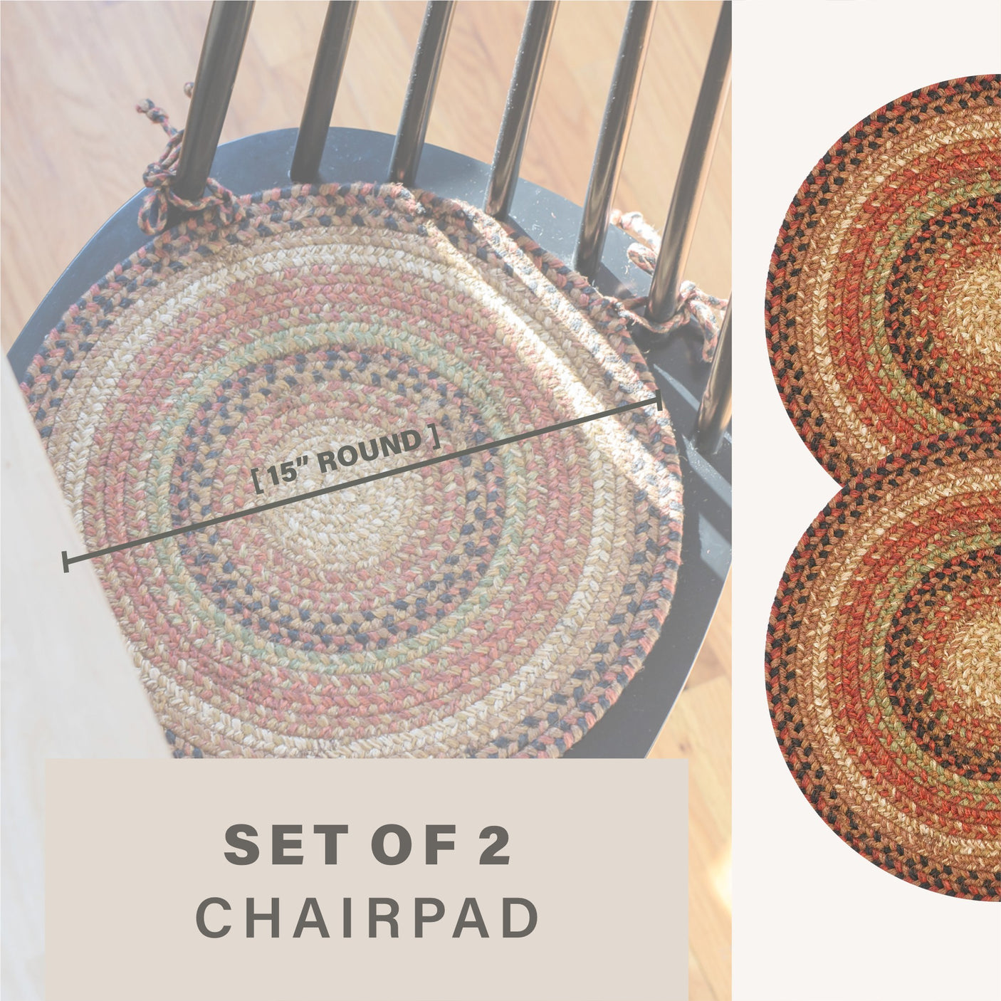 Gingerbread Braided Accessories