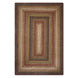 Gingerbread Jute Brown Braided Rugs
