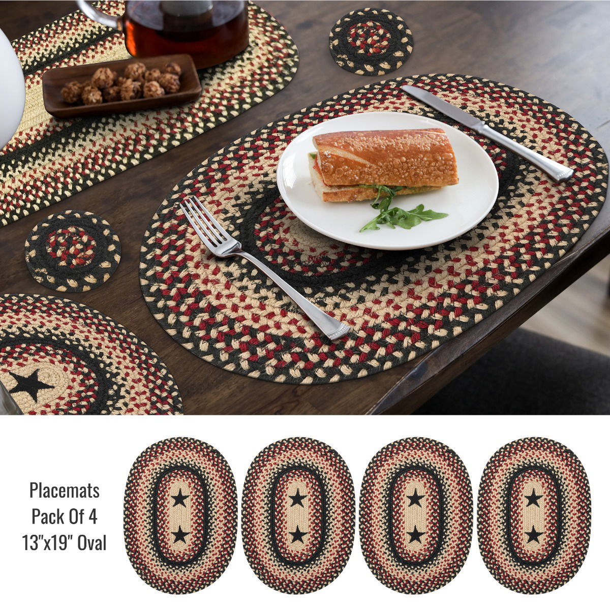 Best Primitive Star Braided Accessories for Dinner Table Placements