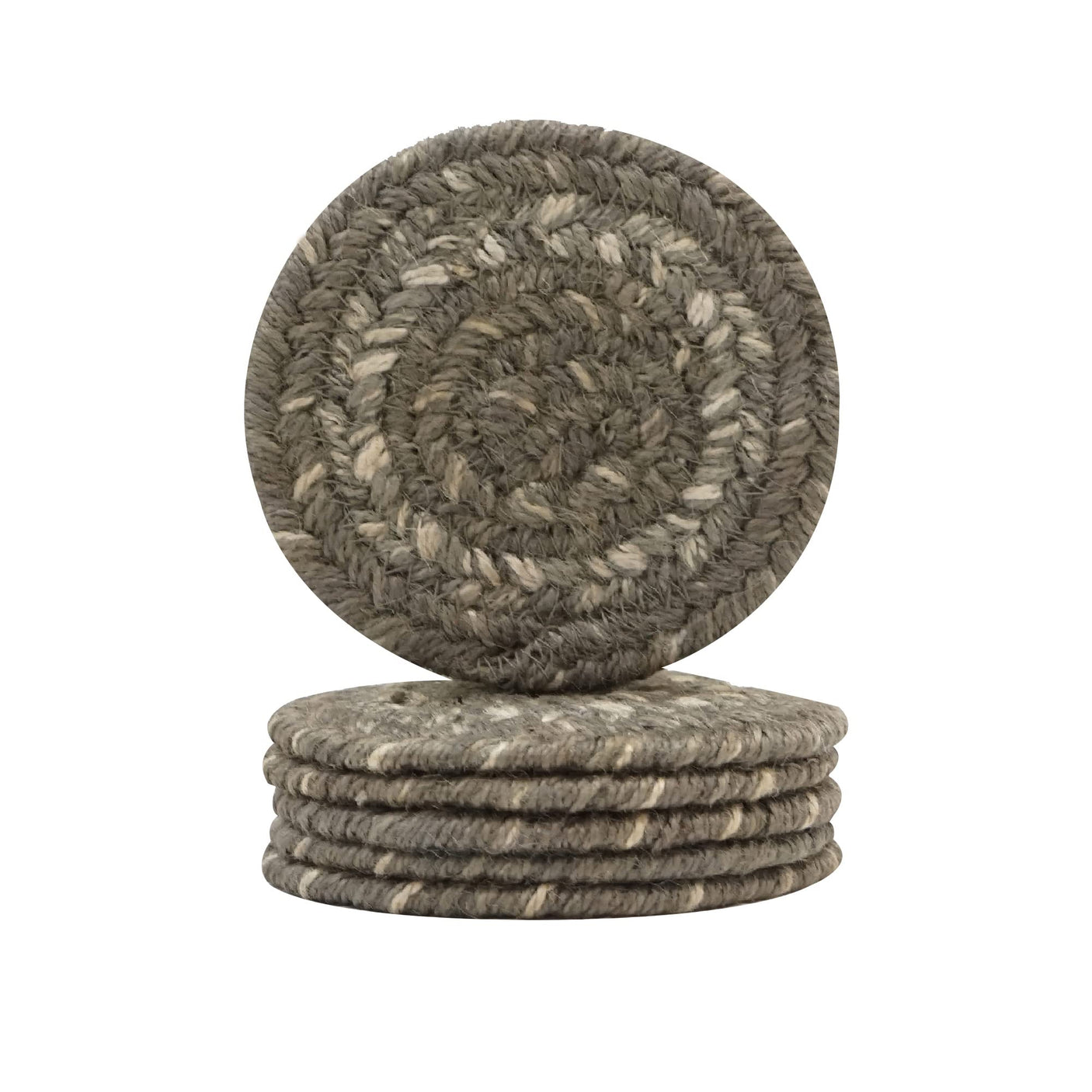 Grey Cloud Jute Braided Accessories