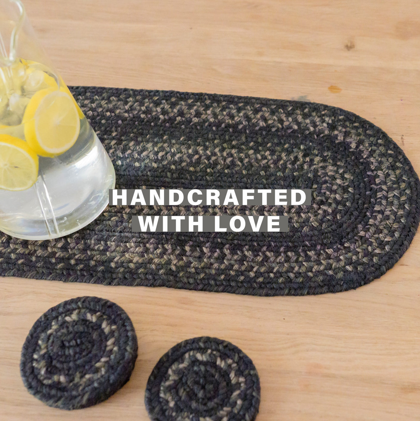 Jet Black Braided Accessories