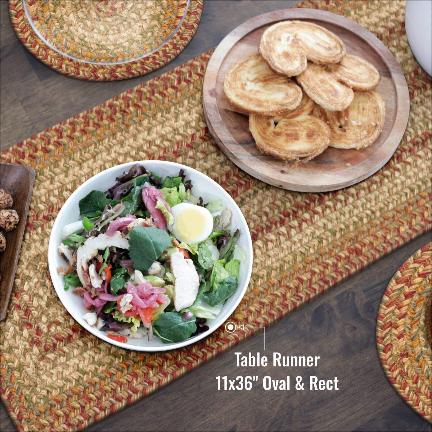 Harvest Beige Braided Accessories