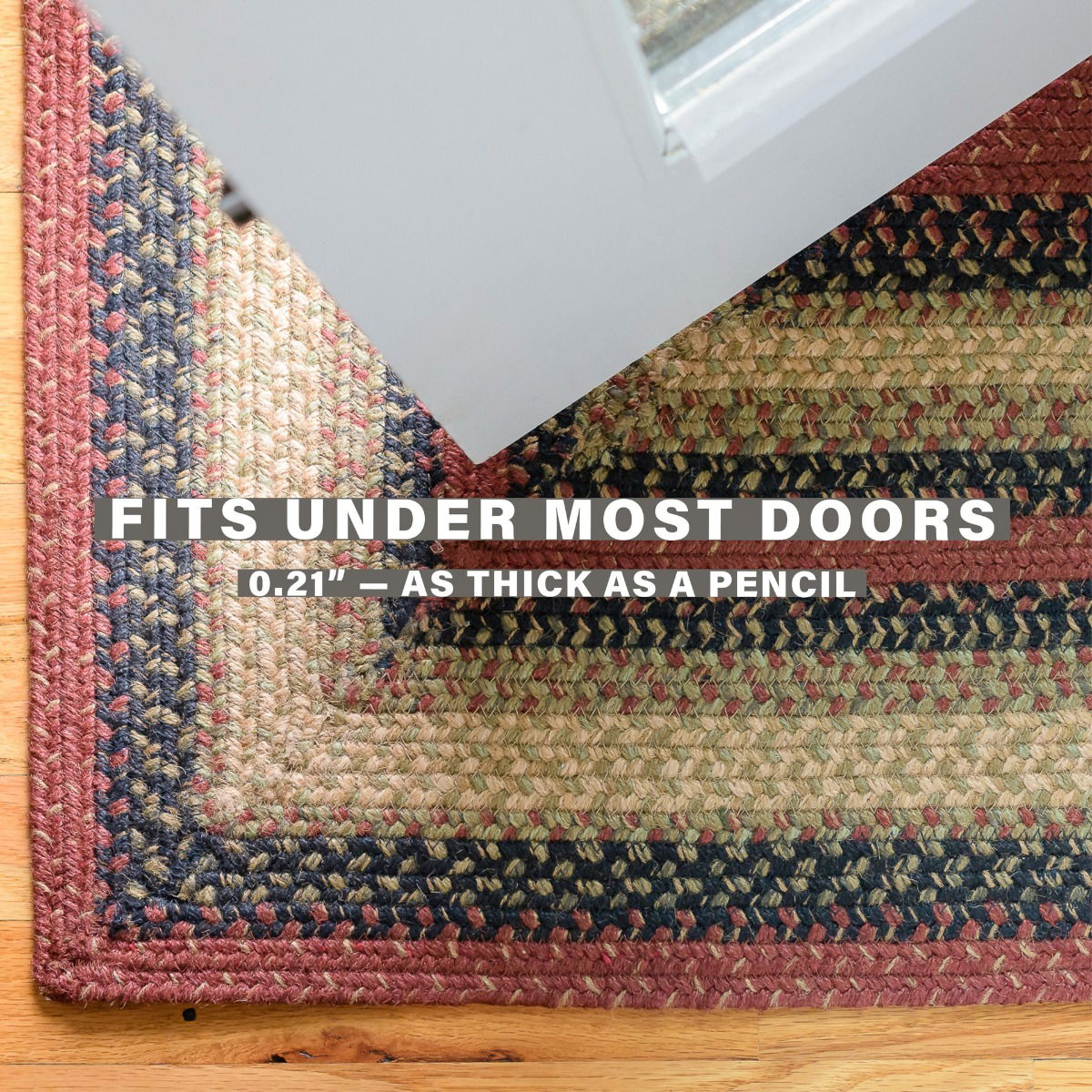 Best Washable Navy & Cream Jute Braided Rectangular Rugs for Indoor Use