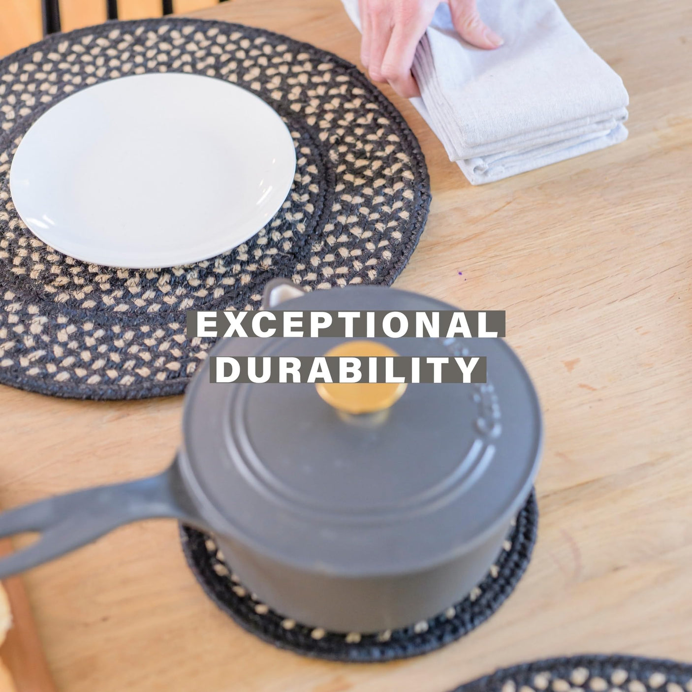 Manchester Black Braided Accessories