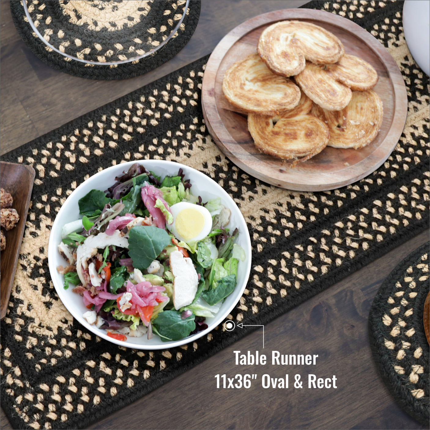 Manchester Black Braided Accessories