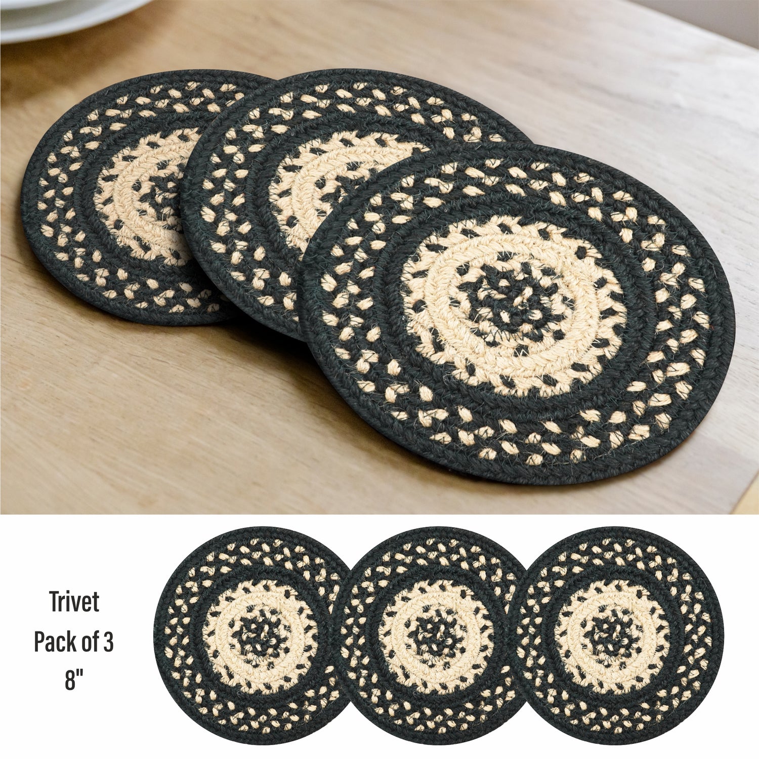 Manchester Black Braided Accessories