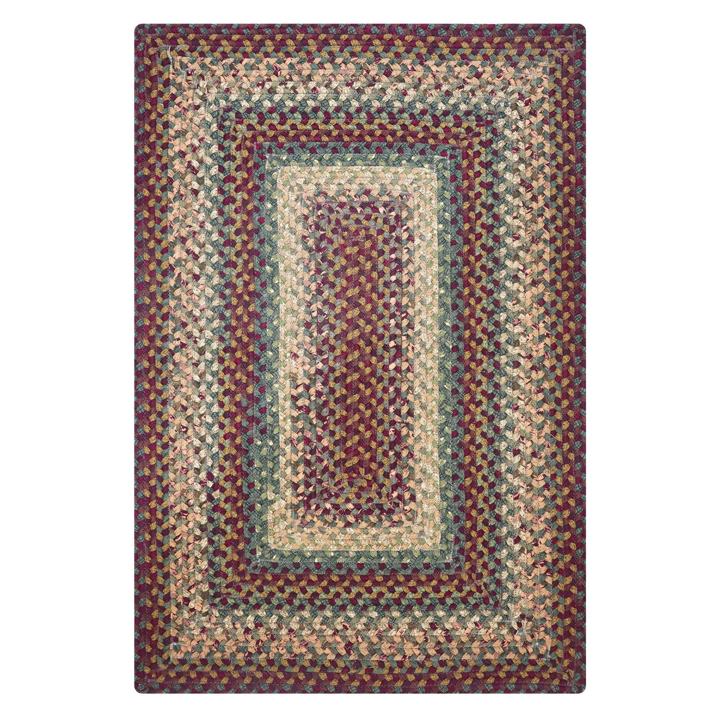 Neverland Multi Color Cotton Braided Rug