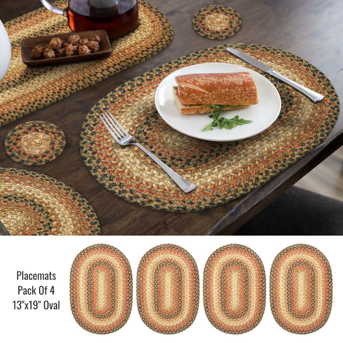 Best Oval Brown Braided Accessories for Kitchen Use