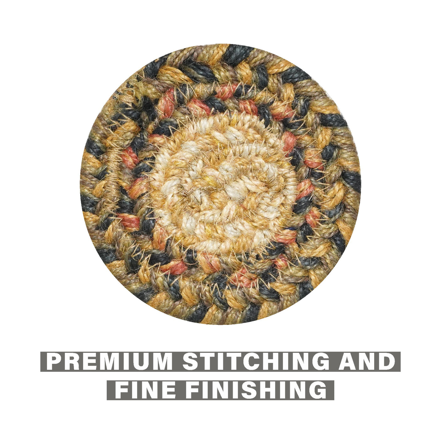 Russett Brown Braided Accessories