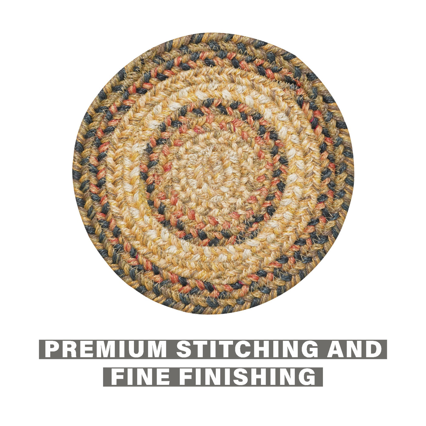 Russett Brown Braided Accessories