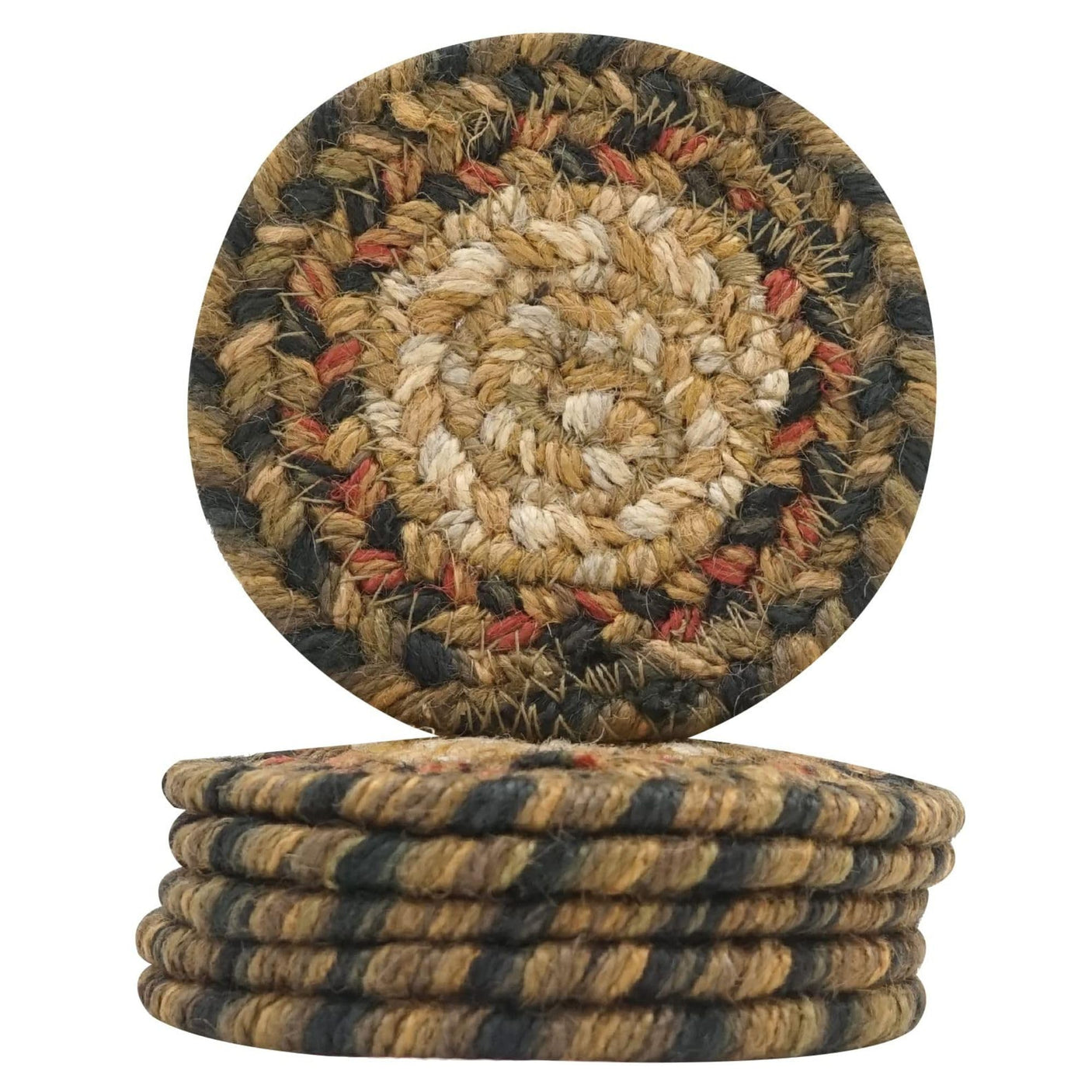 Russett Brown Braided Accessories