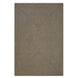 Smoke Grey Ultra Durable Braided Rectangular Rug In Sets