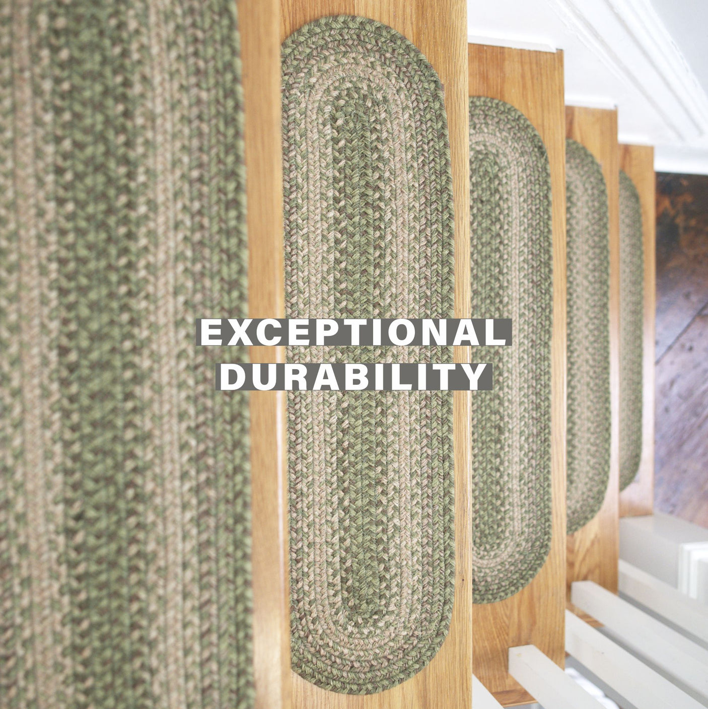 Grassland Green Jute Braided Accessories