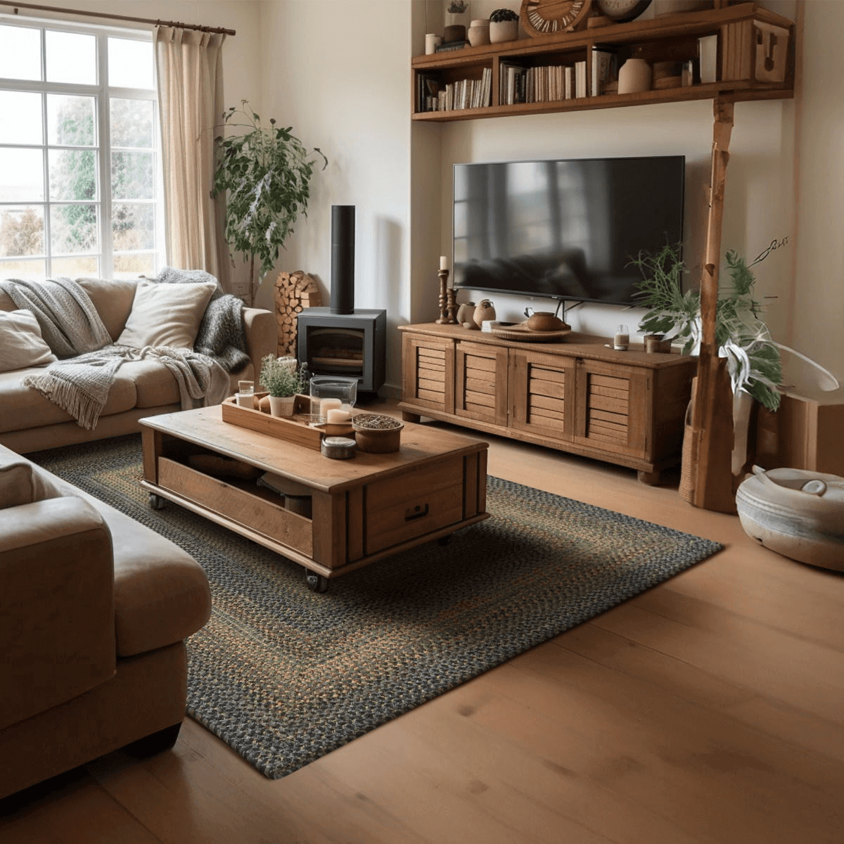 Black Forest Braided Rugs