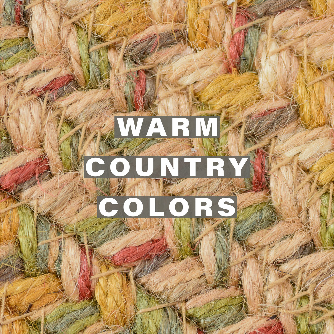 Harvest Beige Jute Stair Tread