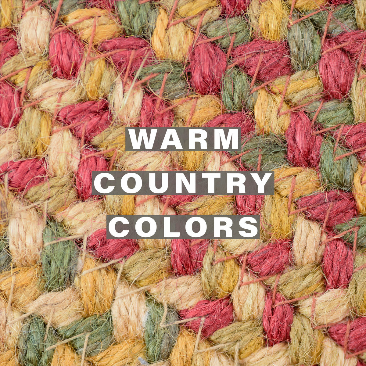 Cider Barn Red Jute Braided Chairpad