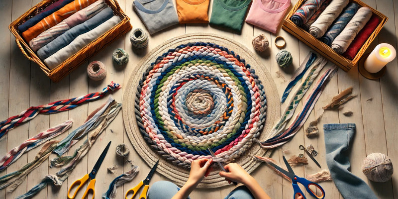 A Step by Step Guide on How to Make Rugs from Old Clothes