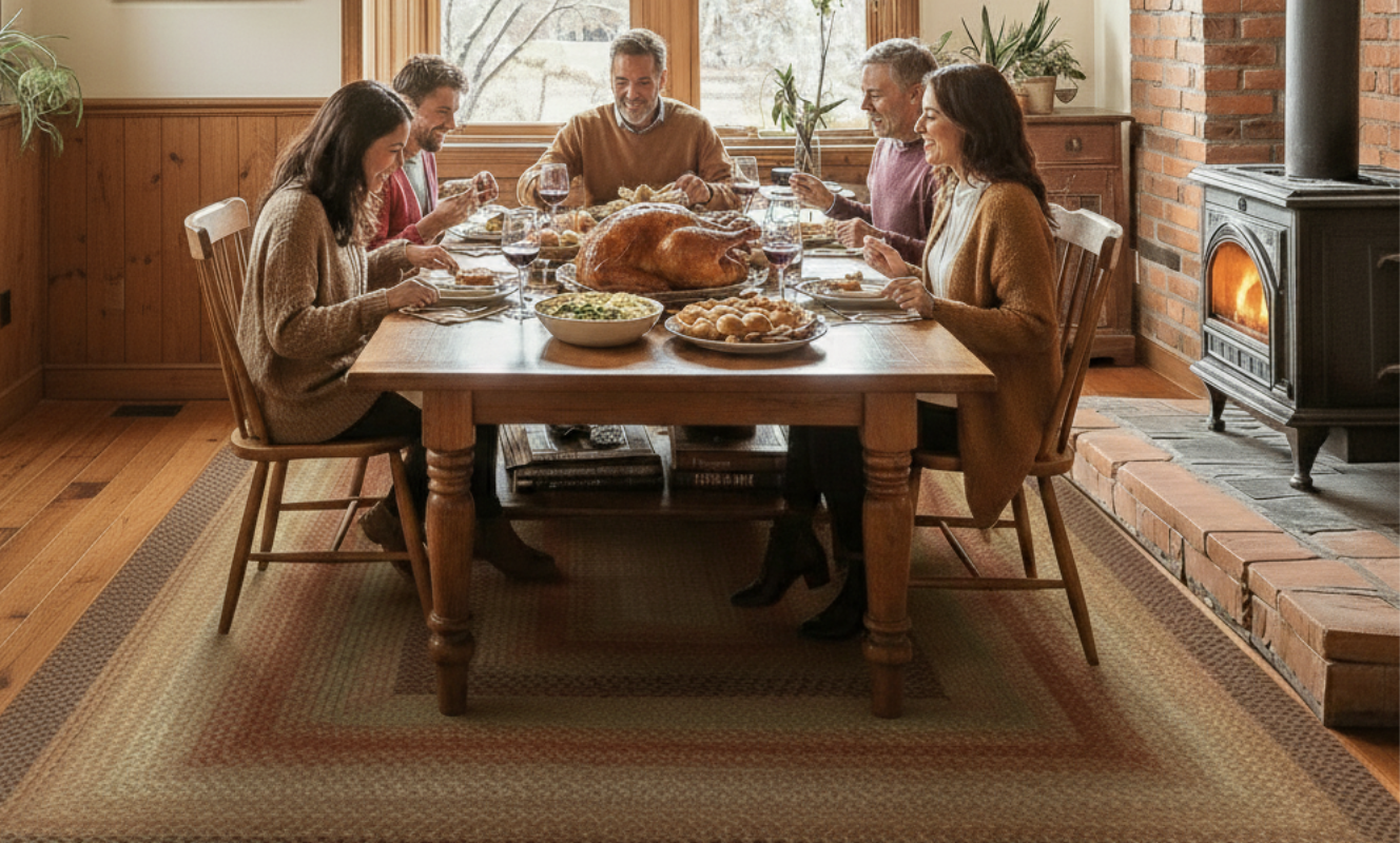 The Best Braided Rug Colors for a Perfect Thanksgiving Vibe