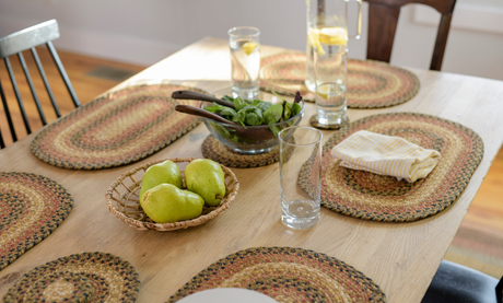 Fall Home Makeover with Braided Rugs & Accessories