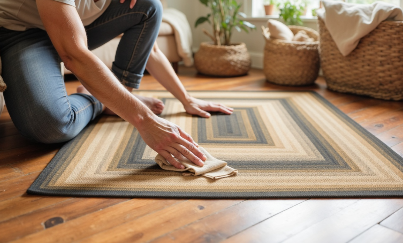 How to Clean a Jute Braided Rug