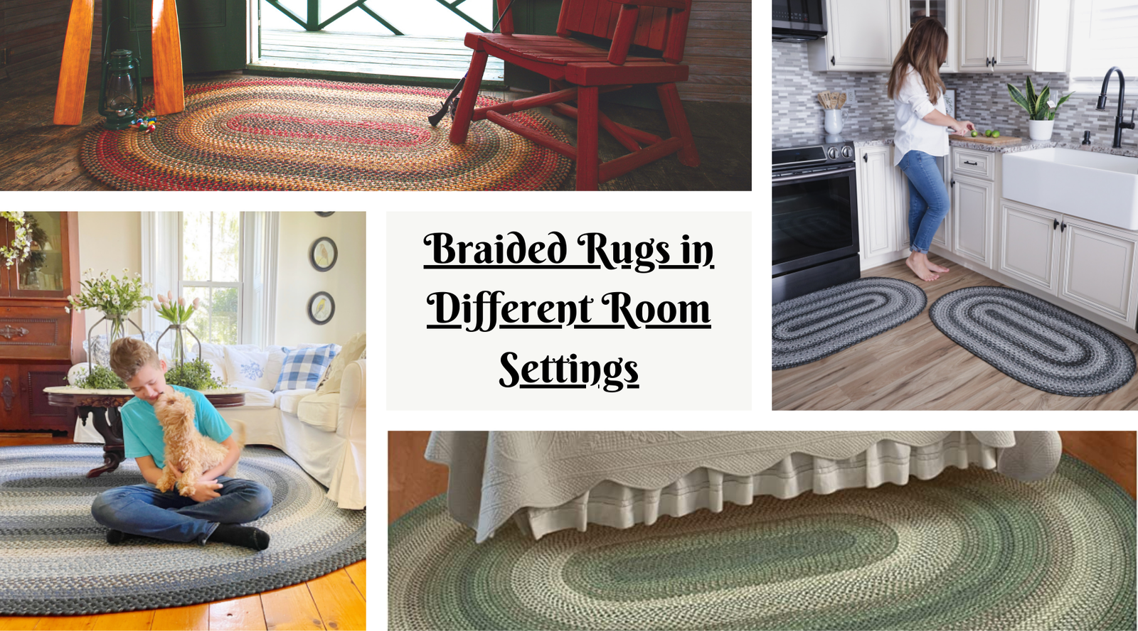 Braided Rugs in Different Room Settings: Adding Warmth and Charm to Every Space