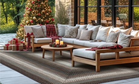 Top 5 Christmas Decor Trends: Add Warmth with Braided Rugs