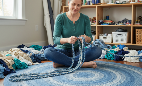 How to Make Handmade Braided Rugs