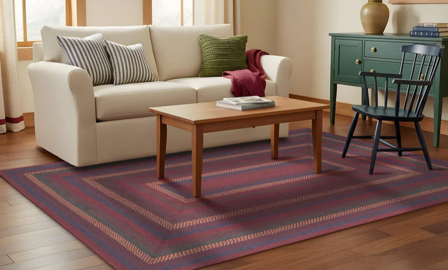 small braided rugs