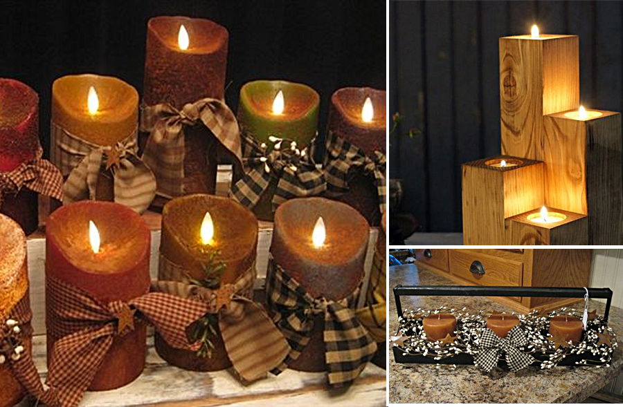 How To Make Rugged Primitive Candles