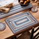 Cape Cod Blue Jute Braided Accessories