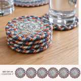 Cape Cod Blue Jute Braided Accessories