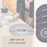 Cape Cod Blue Jute Braided Accessories
