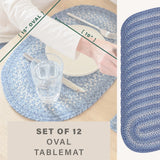 Denim Blue Braided Accessories