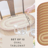 Harvest Beige Braided Accessories