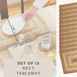 Harvest Beige Braided Accessories