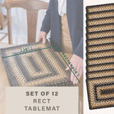 Kilimanjaro Black Braided Accessories