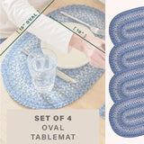 Denim Blue Braided Accessories