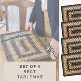 Kilimanjaro Black Braided Accessories