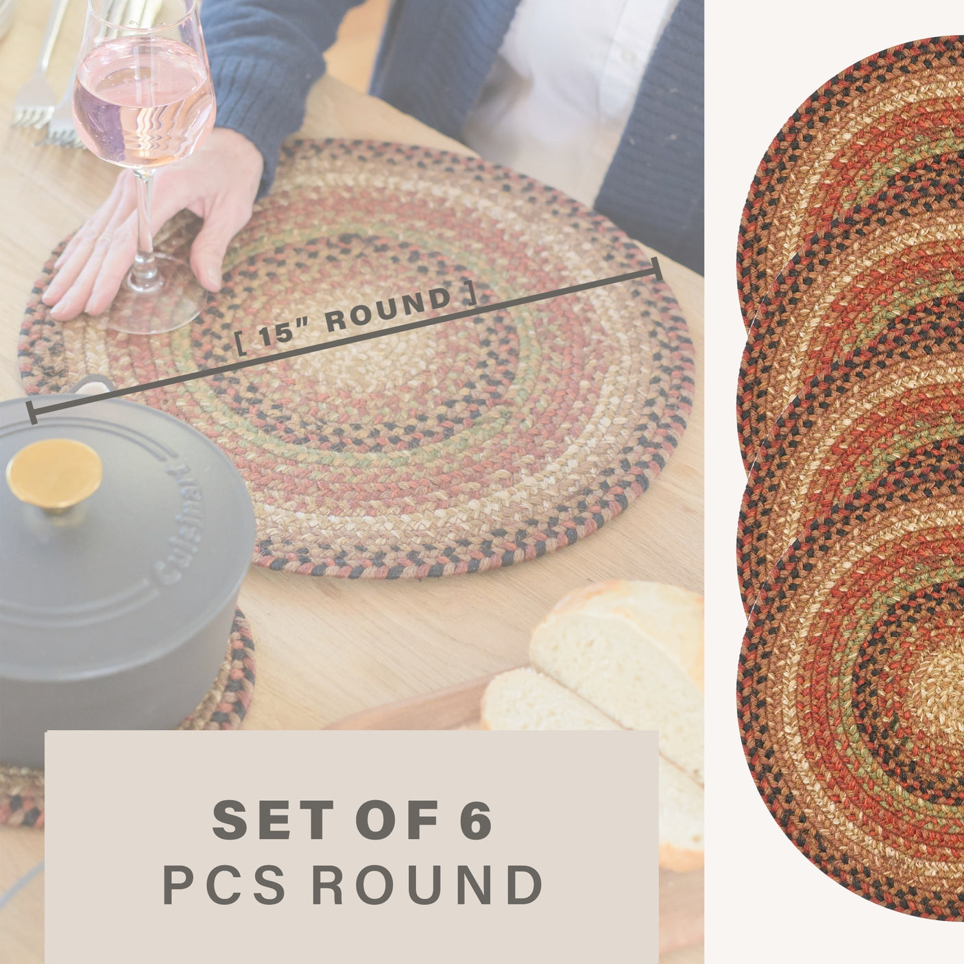 Gingerbread Braided Accessories