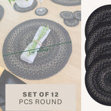 Jet Black Braided Accessories