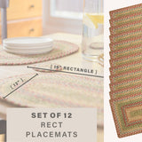 Azalea Multi Color Braided Accessories