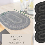 Jet Black Braided Accessories