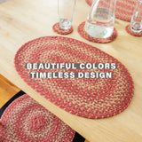 Apple Pie Red Jute Braided Accessories