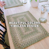 Grassland Green Jute Braided Accessories