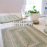 Grassland Green Jute Braided Accessories