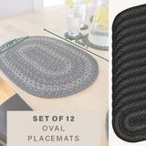 Jet Black Braided Accessories