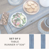 Denim Blue Braided Accessories