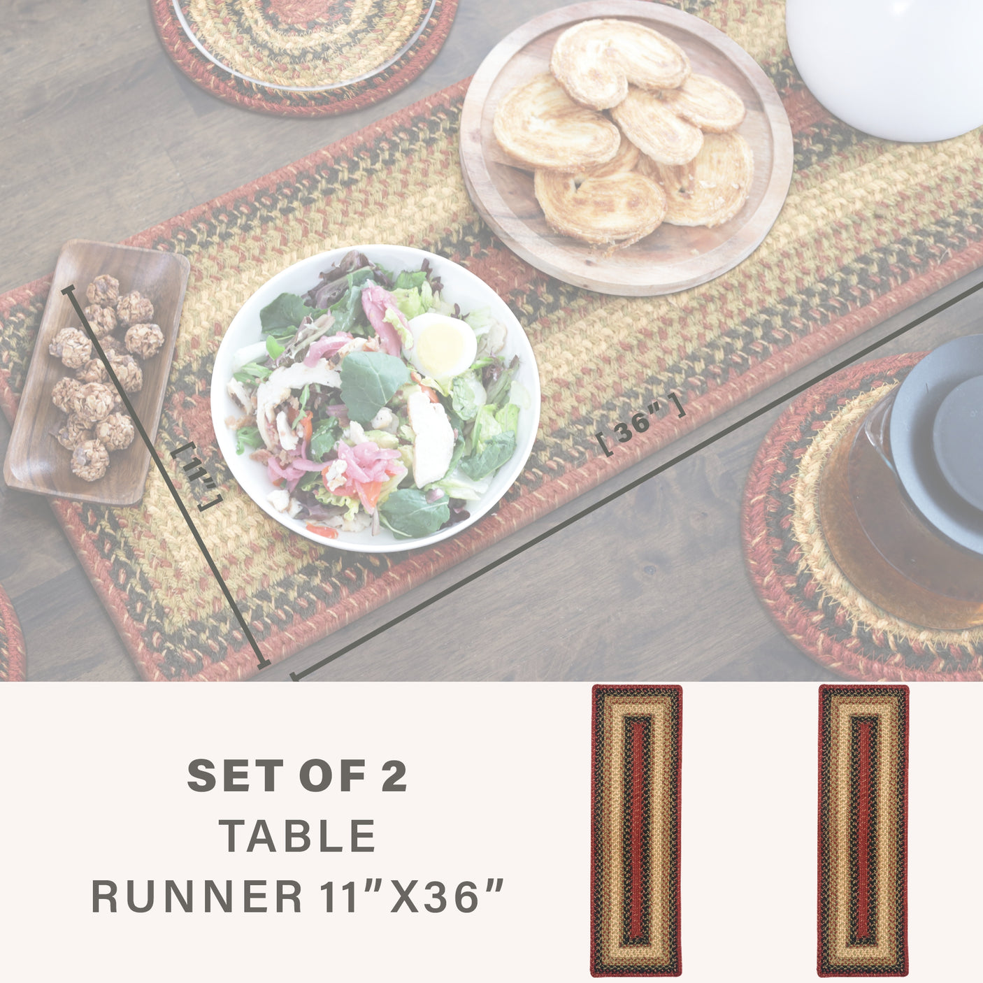 Highland Multi Color Braided Accessories