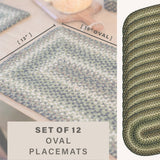 Pinecone Green Braided Accessories