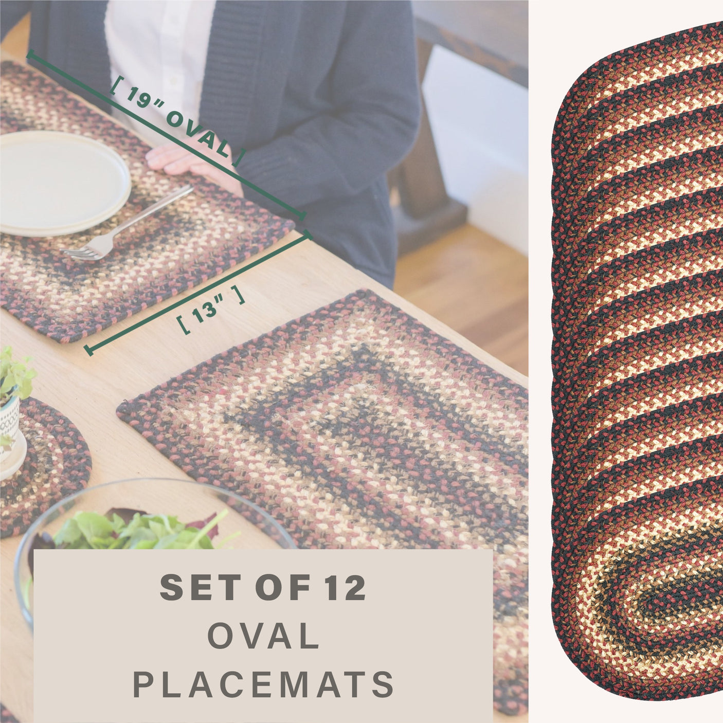 Prescott Black Braided Accessories